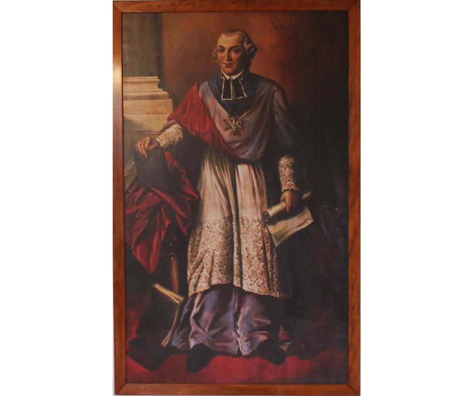 portret Adama Stanisława Krasińskiego(1714 – 1800)